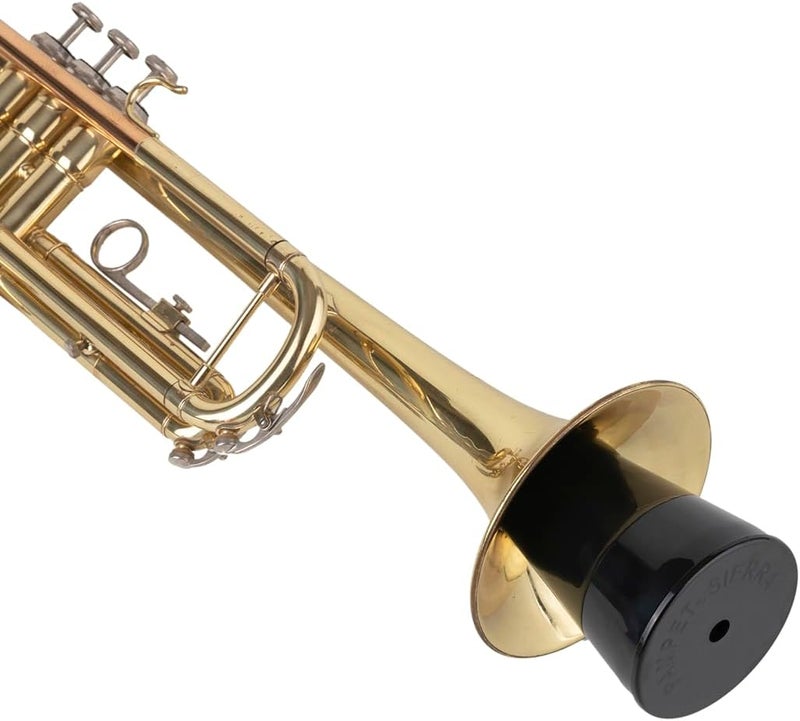PAMPET SIERRA Trumpet Mute, Lightweight Practice Trumpet Mute Silencer (Black) - Image 5